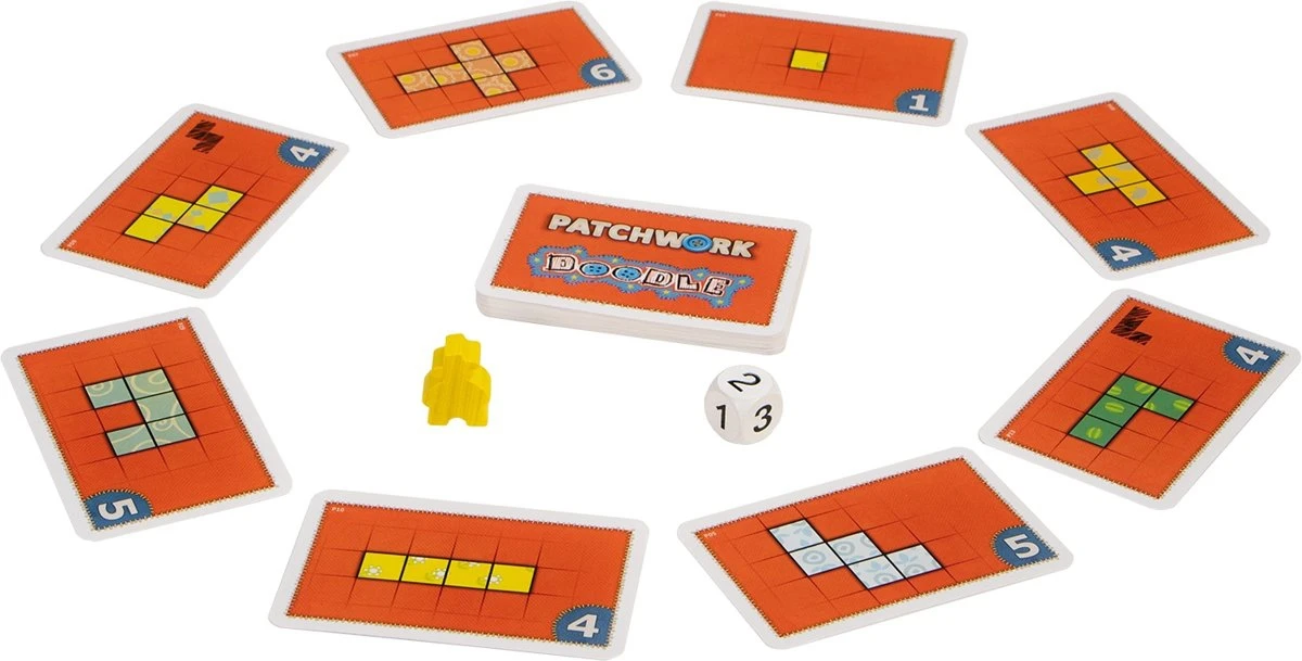 Patchwork Doodle Dobbelspel 999games 7 Patchwork Doodle Dobbelspel 999games - Afbeelding 5