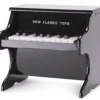 Piano Zwart 18-toetsen Kinderpiano -Peuter Plezier Verkoopwinkel piano 18tonen zwart newclassictoys 157
