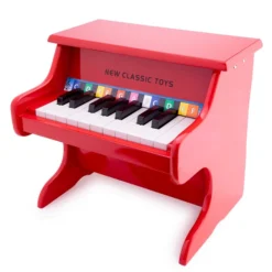 New Classic Toys® Piano Rood 18-toetsen Kinderpiano -Peuter Plezier Verkoopwinkel piano 18 toetsen 10155 rood