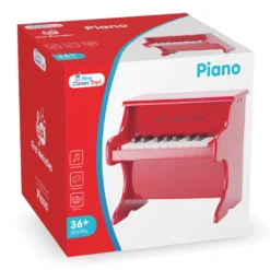New Classic Toys® Piano Rood 18-toetsen Kinderpiano -Peuter Plezier Verkoopwinkel piano 18 toetsen 10155 rood 4