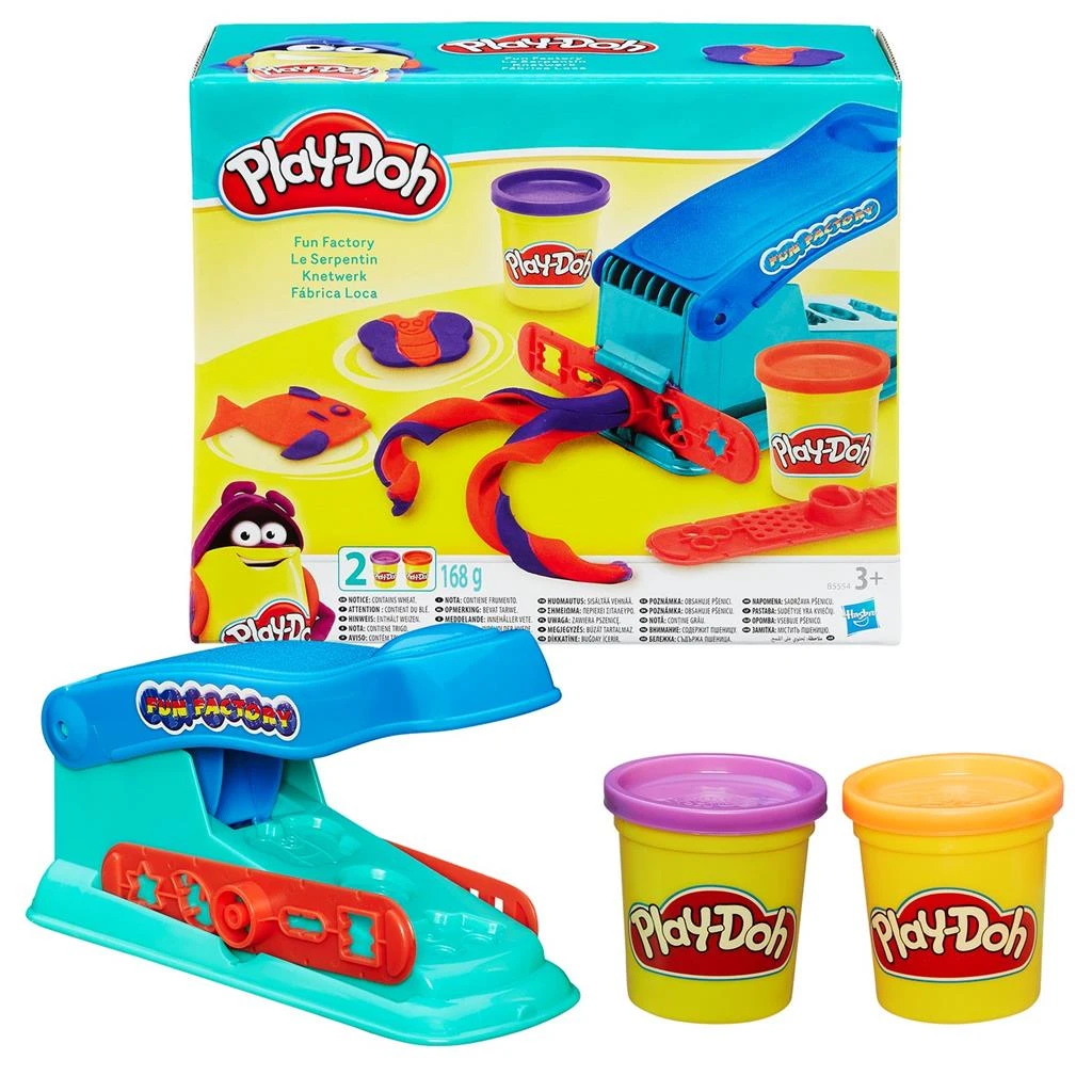 Play-Doh Klei Boetseerklei FunFactory Incl Pers PlayDoh 3 Play-Doh Klei Boetseerklei FunFactory Incl Pers PlayDoh