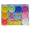 Play-Doh Klei Boetseerklei Regenboog 8-pack PlayDoh -Peuter Plezier Verkoopwinkel play doh klei boetseerklei regenboog kleuren rainbow colors 8 pack