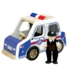 Houten Politie-auto Pintoy -Peuter Plezier Verkoopwinkel politie auto pintoy 10585
