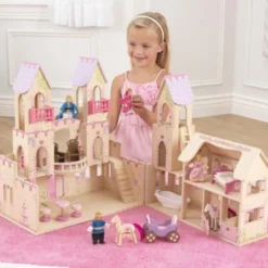 Poppenhuis – Princess Castle -Peuter Plezier Verkoopwinkel poppenhuis kidkraft 65259 princess castle