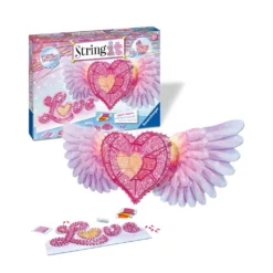 String It 3D Hart – Ravensburger -Peuter Plezier Verkoopwinkel ravensburger string it 3d hart
