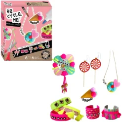 Re-cycle-me Jewellery Studio Recycle Set Knutselset -Peuter Plezier Verkoopwinkel re cycle me jewellery studio 2