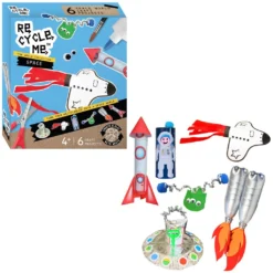 Re-cycle-me Space World Recycle Set Knutselset -Peuter Plezier Verkoopwinkel re cycle me space world 7