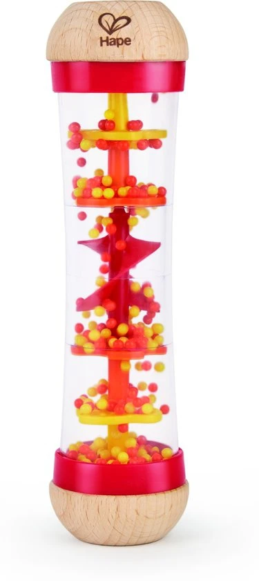Regenmaker Rood – Hape Beaded Raindrops 4 Regenmaker Rood – Hape Beaded Raindrops - Image 2