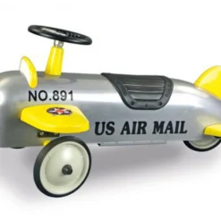 Retro Roller Loopvliegtuig Aeroplane Charles