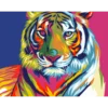 Regenboog Tijger – Schilderen Op Nummer -Peuter Plezier Verkoopwinkel schilderen op nummer regenboog leeuw artventura 16130001