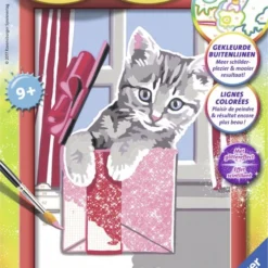 Schilderen Op Nummer: Schattig Cadeau -Peuter Plezier Verkoopwinkel schilderen op nummer schattig cadeau ravensburger 1