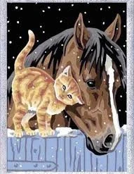 Schilderen Op Nummer: Veulen Met Katje -Peuter Plezier Verkoopwinkel schilderen op nummer veulen met katje ravensburger 1 1