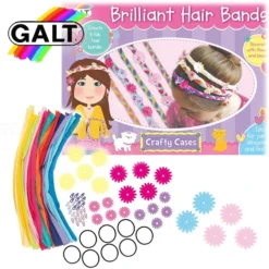 Haarbandjes Vlechten Brilliant Hair Bands Knutselpakket -Peuter Plezier Verkoopwinkel schitterende haarbandjes maken brilliant hair bands galt 1004309 1 1