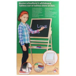 Houten Schoolbord & Whiteboard -Peuter Plezier Verkoopwinkel schoolbord marionette toys 36847