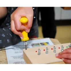 Toolkid Schroevendraaier Met Bitjes Kindergereedschap -Peuter Plezier Verkoopwinkel schroevendraaier met bitjes toolkid 100650 2