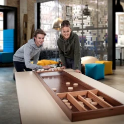 Sjoelbak Longfield Wedstrijd Bak Luxe 30 Sjoelstenen Beukenhout -Peuter Plezier Verkoopwinkel sjoelbak wedstrijd luxe beuken 5 scaled 1