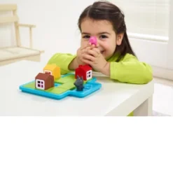 SmartGames SG023 3-Kleine-Biggetjes-Deluxe Denkspel Preschool -Peuter Plezier Verkoopwinkel smart games 3 kleine biggetjes 3