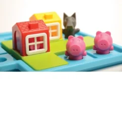 SmartGames SG023 3-Kleine-Biggetjes-Deluxe Denkspel Preschool -Peuter Plezier Verkoopwinkel smart games 3 kleine biggetjes 5