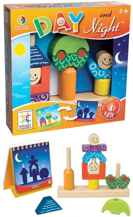 SmartGames Day-and-Night Denkspel Smart-Games 3 SmartGames Day-and-Night Denkspel Smart-Games