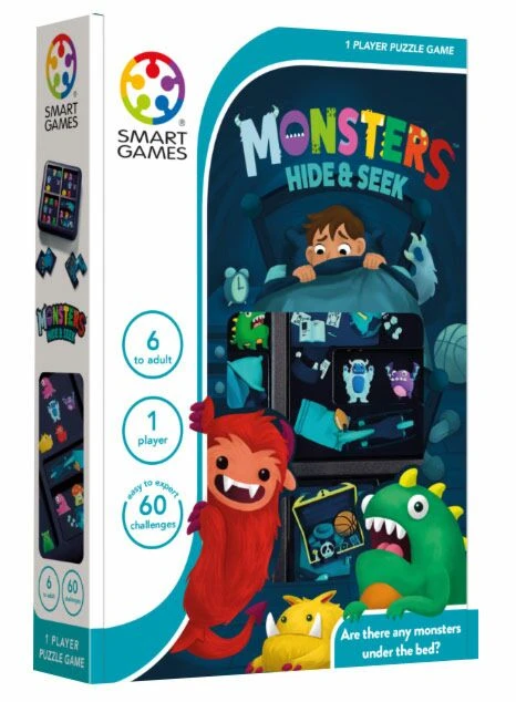 SmartGames Monsters Hide & Seek Denkspel 3 SmartGames Monsters Hide & Seek Denkspel