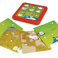 Smart Games SmartGames Chicken-Shuffle Denkspel Smart-Games -Peuter Plezier Verkoopwinkel smartgames chicken shuffle smat games denkspel sg436 3
