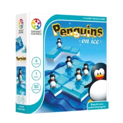 SmartGames Penguins-on-Ice Denkspel Smart-games -Peuter Plezier Verkoopwinkel smartgames penguins on ice denkspe