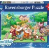 Sneeuwwitje En De 7 Dwergen – Puzzelbox Ravensburger 2 X 24 Stukjes -Peuter Plezier Verkoopwinkel sneeuwwitje en de 7 dwergen puzzelbox ravensburger