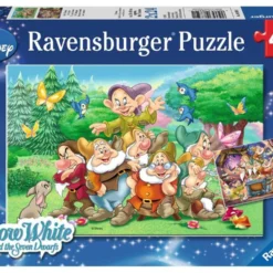 Sneeuwwitje En De 7 Dwergen – Puzzelbox Ravensburger 2 X 24 Stukjes