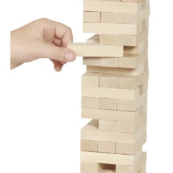 Goki HS530 Houten Wiebeltoren Jenga Toren -Peuter Plezier Verkoopwinkel spel jenga wiebeltoren goki hs 530 1