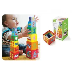 Stapelkubussen – Nestkubussen – Vigatoys -Peuter Plezier Verkoopwinkel stapelkubussen vigatoys 1 1