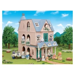 Sylvanian Families Jubileumset 3 Huizen Met Accessoires SF5521 -Peuter Plezier Verkoopwinkel sylvanian families 5521 jubileumset 3 huizen met accessoires 3