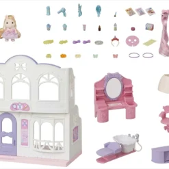 Sylvanian Families Pony’s Kapsalon SF 5642 -Peuter Plezier Verkoopwinkel sylvanian families 5642 ponys kapsalon 7