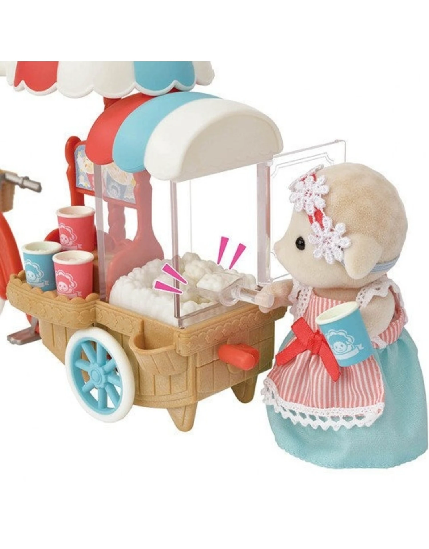 Sylvanian Families Popcornwagen Met Moeder Schaap SF5653 7 Sylvanian Families Popcornwagen Met Moeder Schaap SF5653 - Afbeelding 5