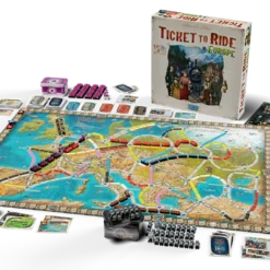 Days Of Wonder Ticket-to-Ride Europe 15th-Anniversary Bordspel 12 Days Of Wonder Ticket-to-Ride Europe 15th-Anniversary Bordspel -Peuter Plezier Verkoopwinkel ticket to ride europe jubileumeditie 2