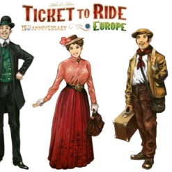 Days Of Wonder Ticket-to-Ride Europe 15th-Anniversary Bordspel 17 Days Of Wonder Ticket-to-Ride Europe 15th-Anniversary Bordspel -Peuter Plezier Verkoopwinkel ticket to ride europe jubileumeditie 7