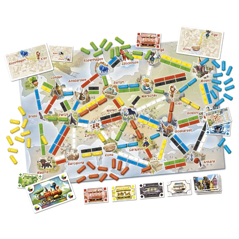 Ticket To Ride Mijn Eerste Reis 5 Ticket To Ride Mijn Eerste Reis - Afbeelding 3