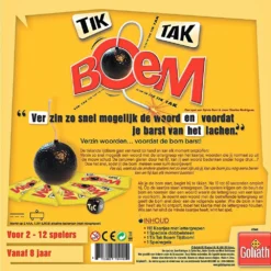 Tik Tak Boem Familiespel Goliath Spellen -Peuter Plezier Verkoopwinkel tik tak boem kinderspel goliath 1 1