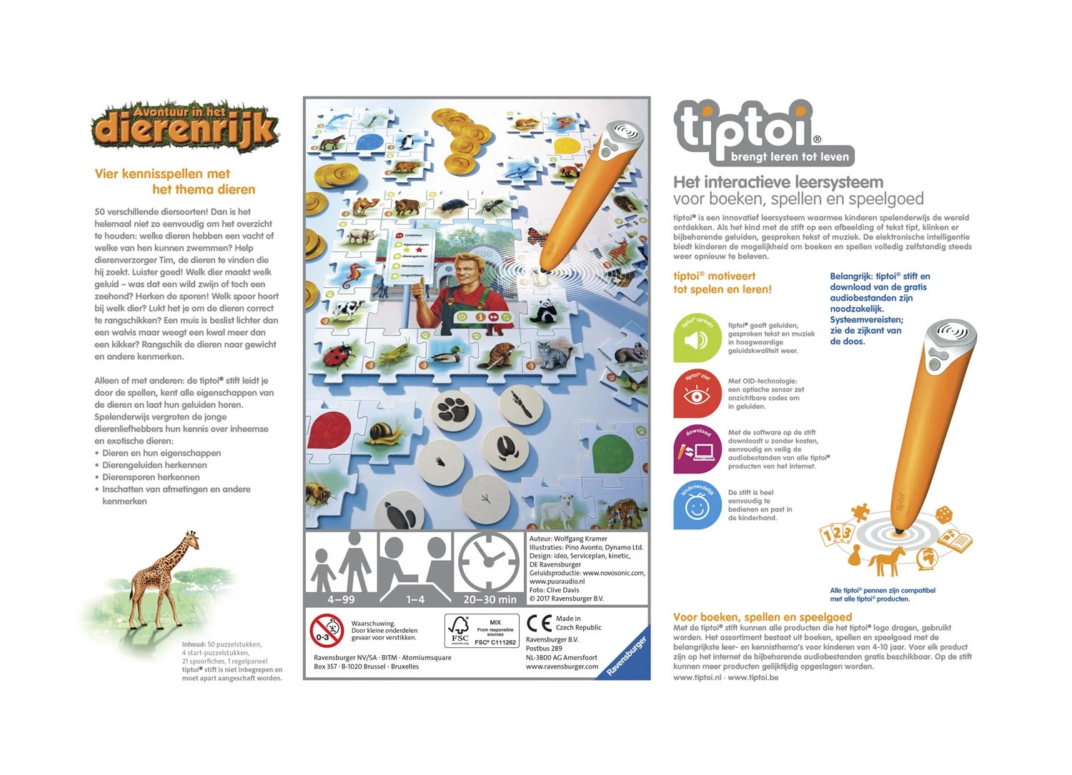 Tiptoi Spel “Avontuur In Het Dierenrijk” 6 Tiptoi Spel “Avontuur In Het Dierenrijk” - Image 4