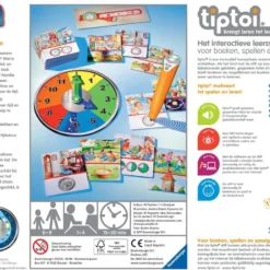 Tiptoi Spel “Het Klokje Rond” -Peuter Plezier Verkoopwinkel tiptoi het klokje rond ravensburger 1 1