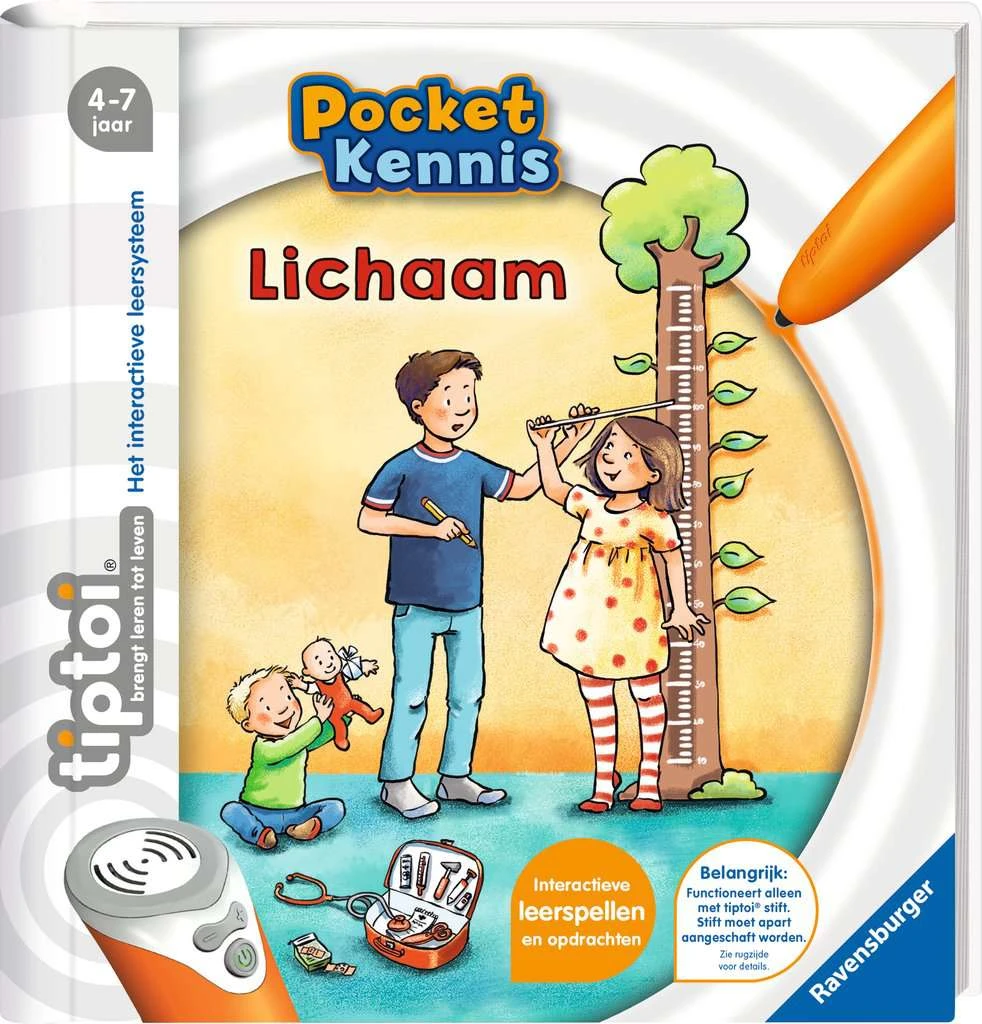 Tiptoi Pocket Boek Lichaam 3 Tiptoi Pocket Boek Lichaam