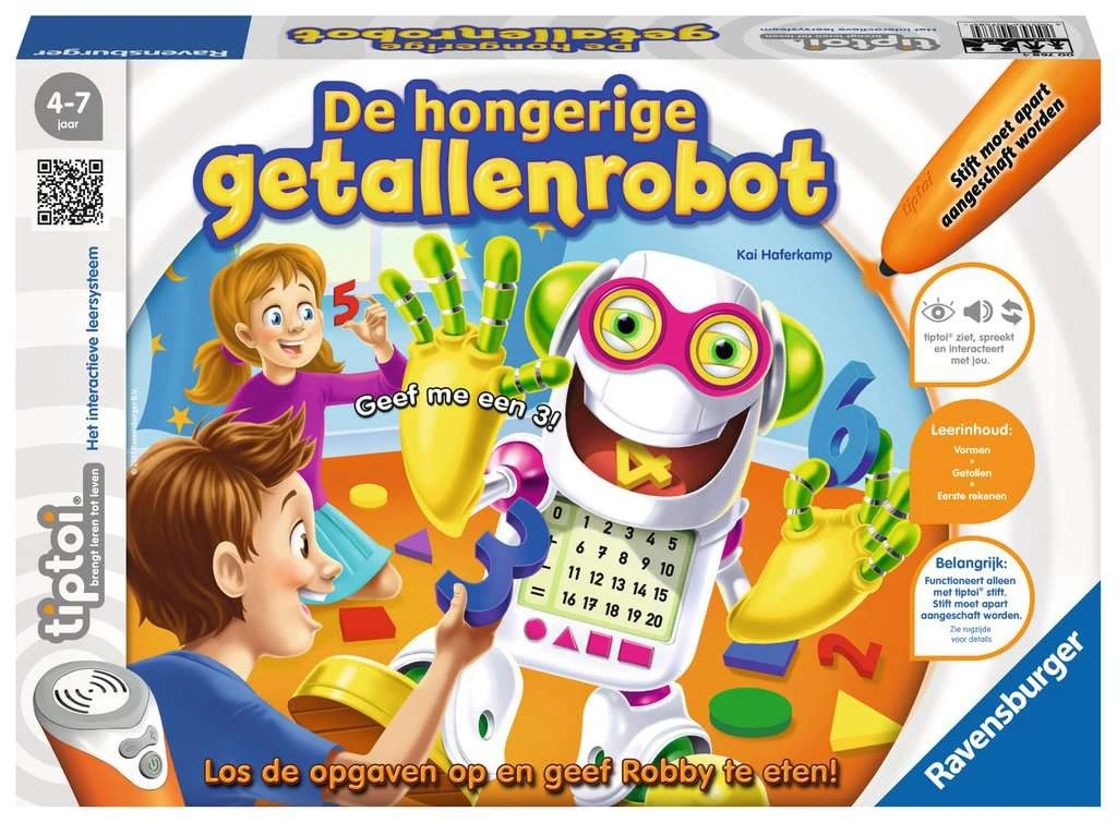 Tiptoi Spel De-hongerige-getallenrobot 3 Tiptoi Spel De-hongerige-getallenrobot