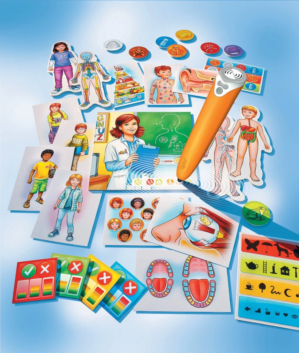 Tiptoi Starterset “Mijn Lichaam” Stift + Spel 5 Tiptoi Starterset “Mijn Lichaam” Stift + Spel - Image 3