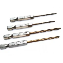 Toolkid Borenset Zeskant (4 St) Kindergereedschap -Peuter Plezier Verkoopwinkel toolkid boorbitjes zeskant 1