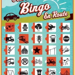 Travel-Bingo-en-Route Auto-bingo Zoekspel