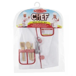 Melissa & Doug Verkleedkleren Chef Kok Melissa&Doug Verkleedset -Peuter Plezier Verkoopwinkel verkleedkleren chef kok melissadoug 2
