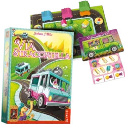 Via Stracciatella – Bordspel -Peuter Plezier Verkoopwinkel via stracciatella bordspel 999games 2
