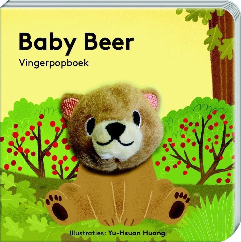 Vingerpop Boekje Baby Beer Baby/Peuterboek 3 Vingerpop Boekje Baby Beer Baby/Peuterboek