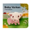 Vingerpop Boekje Baby Varken Baby/Peuterboek -Peuter Plezier Verkoopwinkel vingerpopboekje baby varken speelactief.nl