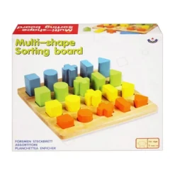 Vormen Kleuren En Maten Sorteerbord Groot Santoys Vormensorteerbord -Peuter Plezier Verkoopwinkel vormenstorteerbord groot santoys f5704 1 1