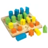 Vormen Kleuren En Maten Sorteerbord Groot Santoys Vormensorteerbord -Peuter Plezier Verkoopwinkel vormenstorteerbord groot santoys f5704